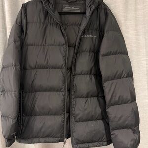 Eddie Bauer Men's black Outerwear
